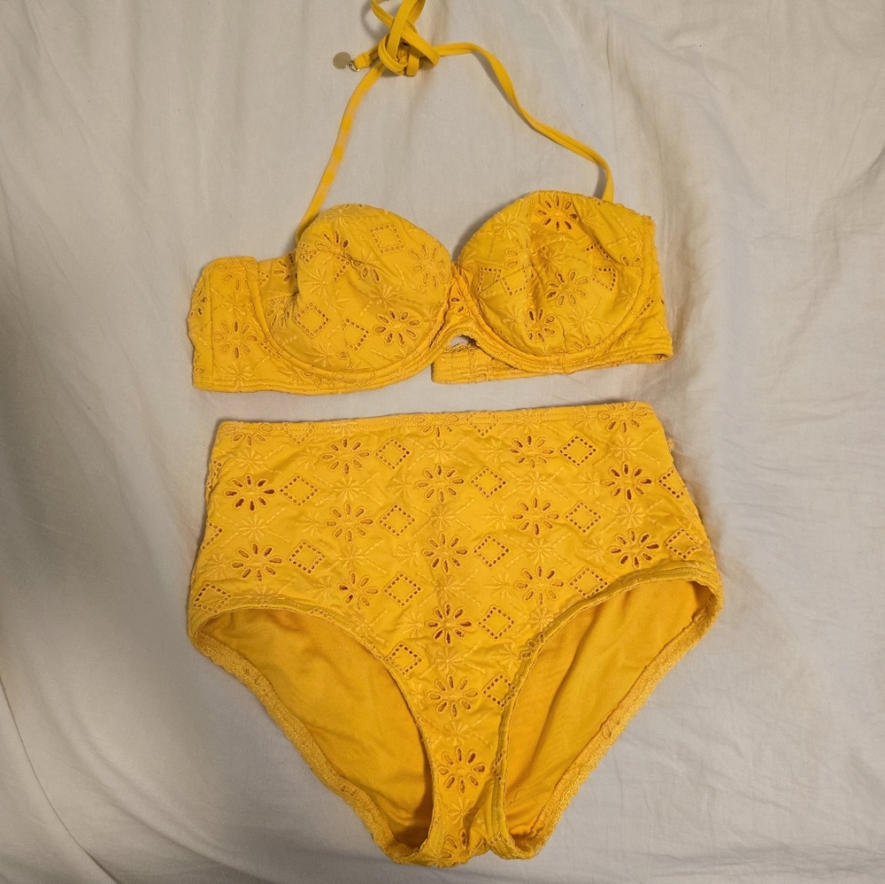 Kate Spade high waisted bikini